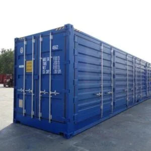 40-Fuß-High-Cube-Seecontainer mit Seitentüren