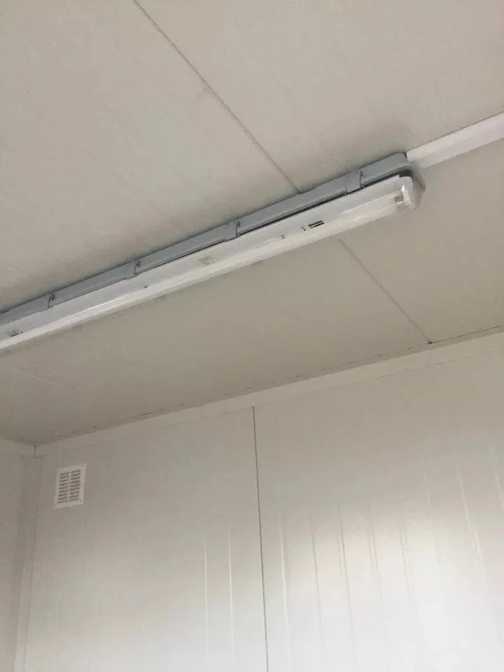 Neuer Bürocontainer 4 × 2,4 m – Sicherheits- und Zugangskontrollcontainer 9,6 m²