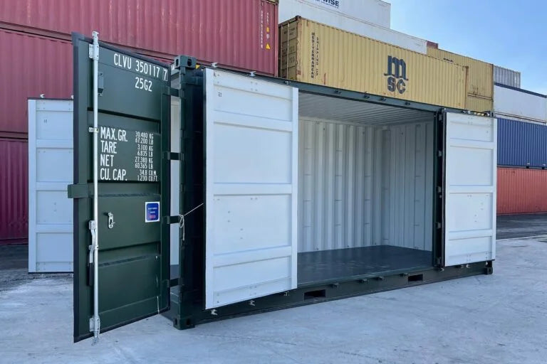20-Fuß-High-Cube-Seecontainer mit Seitentüren – Open-Side-Container