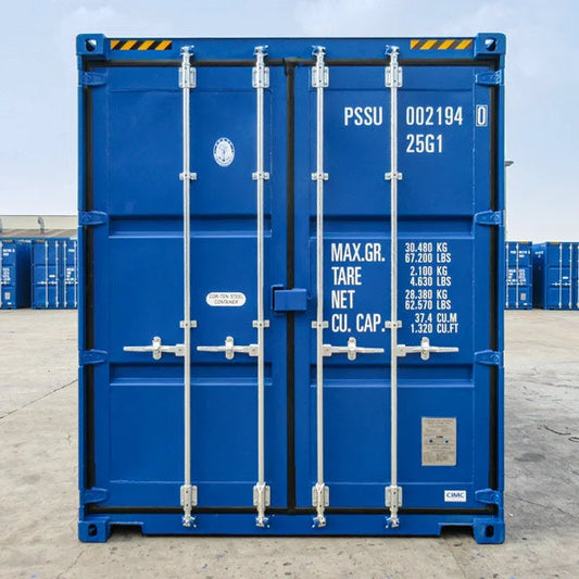 20-Fuß-High-Cube-Seecontainer – extra hoher Lager- und Transportcontainer