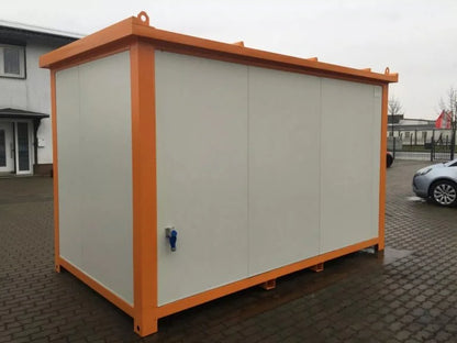 Neuer Bürocontainer 4 × 2,4 m – Sicherheits- und Zugangskontrollcontainer 9,6 m²