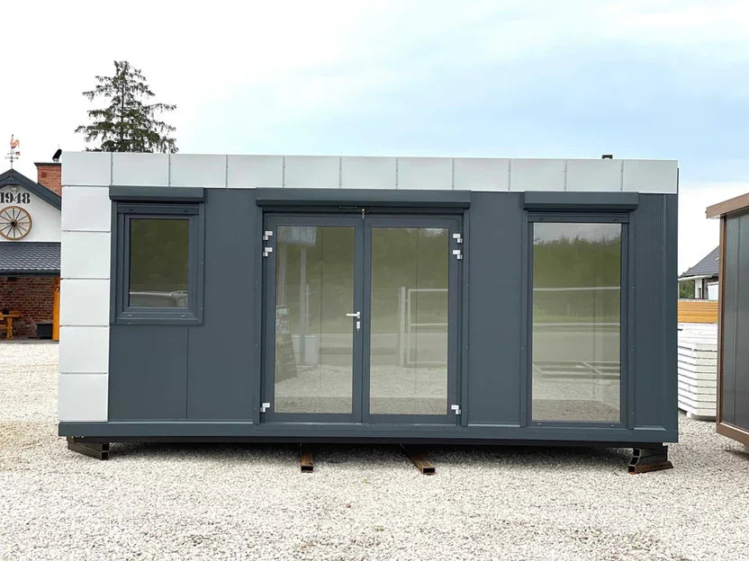 Premium-Bürocontainer 6 × 2,4 Meter