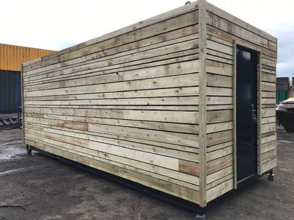Professioneller 20-Fuß-Gastronomiecontainer mit elektrischem Rollladen