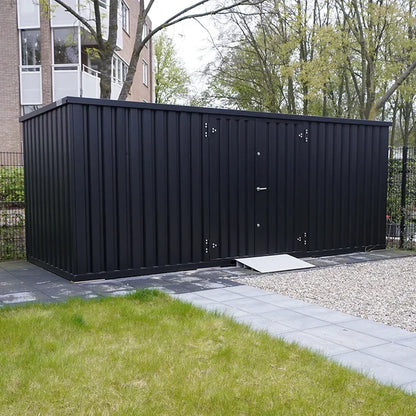 5 × 2 m Lagercontainer mit Doppeltür – 10 m² Metallcontainer