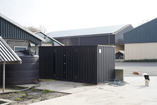 5 × 2 m Lagercontainer mit Doppeltür – 10 m² Metallcontainer