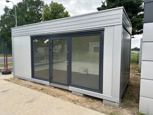 Modulares Bürocontainer 6,00 × 2,90 m – 17,4 m²