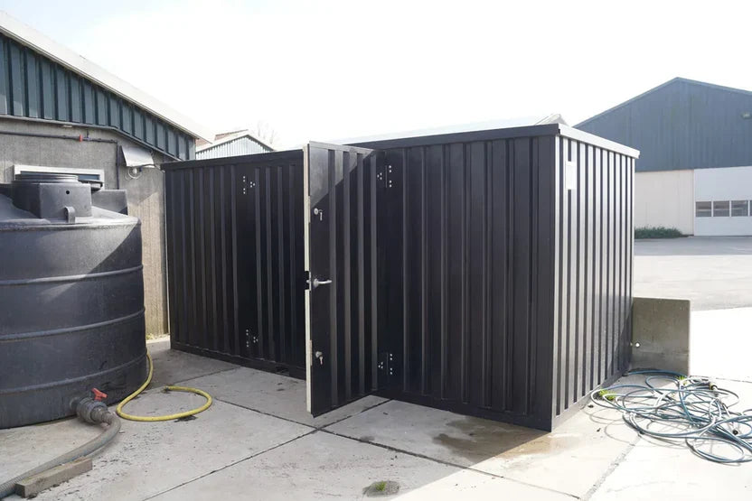 5 × 2 m Lagercontainer mit Doppeltür – 10 m² Metallcontainer