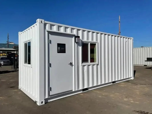 Bürocontainer 6 m – mit integrierter Klimaanlage