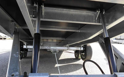 LIDER Plattformanhänger 506 × 215 cm – 2 gebremste Achsen – bis 3.500 kg