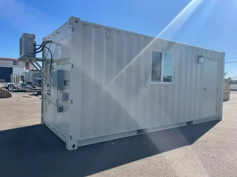 Bürocontainer 6 m – mit integrierter Klimaanlage