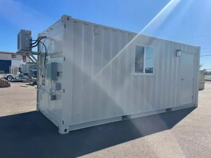 Bürocontainer 6 m – mit integrierter Klimaanlage