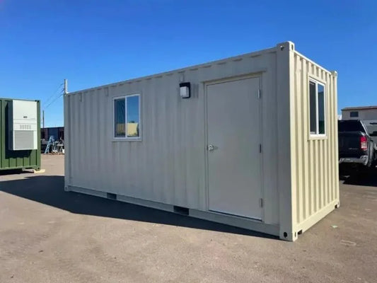 Bürocontainer 6 m – mit integrierter Klimaanlage