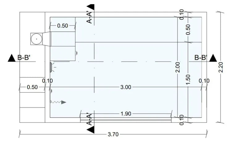 Monoblock-Aufstellpool ILU PRO 230