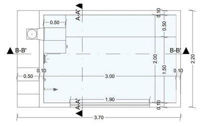 Monoblock-Aufstellpool ILU PRO 230