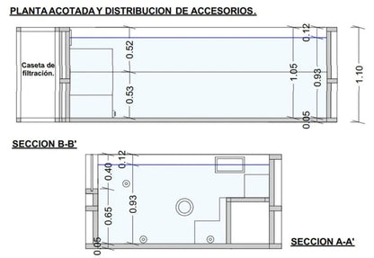Monoblock-Aufstellpool ILU PRO 230
