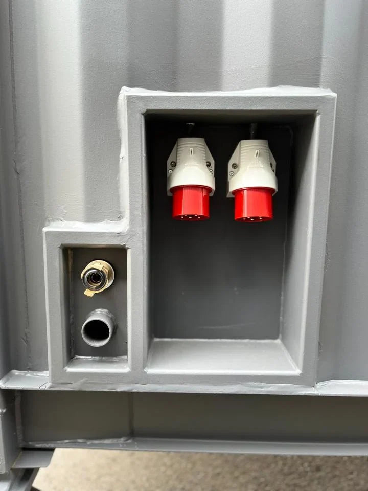 Professioneller 20-Fuß-Barcontainer mit großer Verkaufsklappe