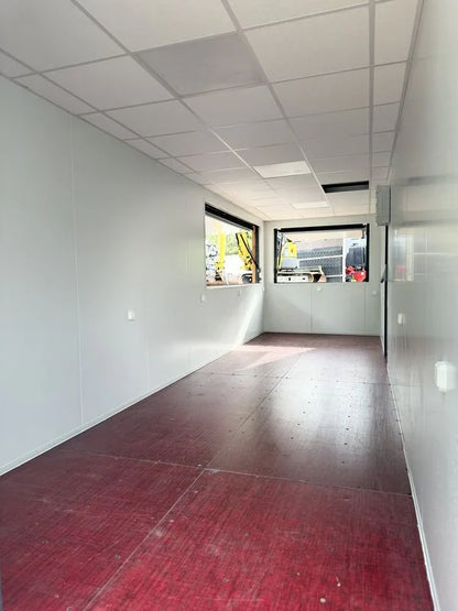 Professioneller 40-Fuß-Barkiosk mit Holzverkleidung
