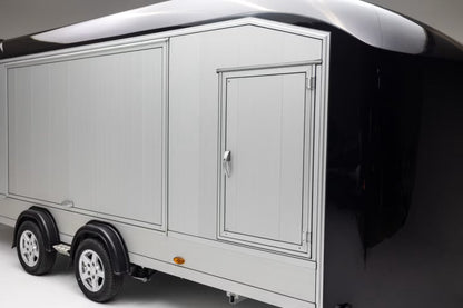 Debon Roadster 2000 geschlossener Autotransporter – 3.500 kg – Pullman-2-Fahrwerk