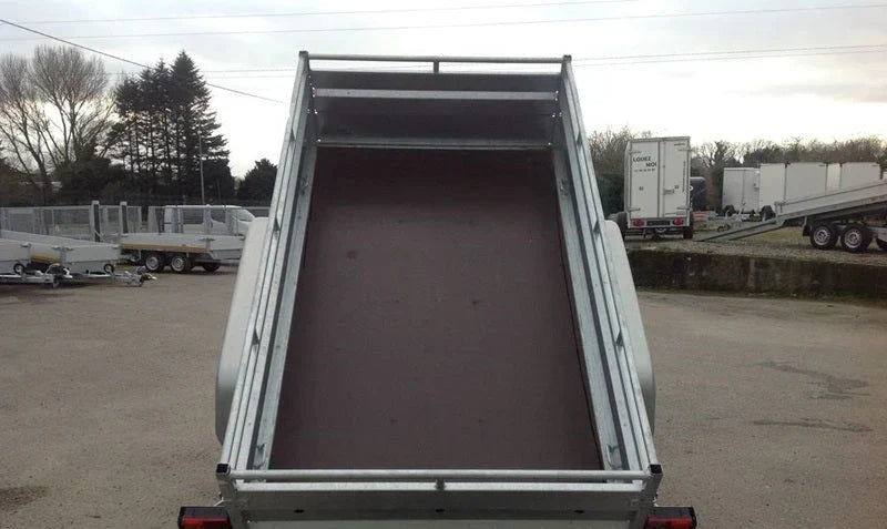 Lider 41352 Kippanhänger – 1.500 kg zul. Gesamtgewicht, Tandemachse, gebremst