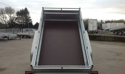 Lider 41352 Kippanhänger – 1.500 kg zul. Gesamtgewicht, Tandemachse, gebremst