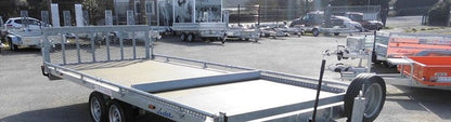 LIDER Plattformanhänger 506 × 215 cm – 2 gebremste Achsen – bis 3.500 kg
