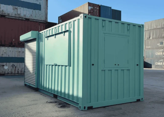 Professioneller 20-Fuß-Cafeteria-Container mit Rollladen