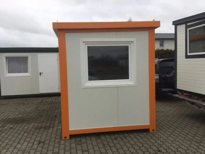 Neuer Bürocontainer 4 × 2,4 m – Sicherheits- und Zugangskontrollcontainer 9,6 m²