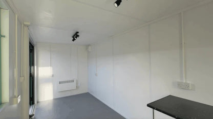 Professioneller 20-Fuß-Cafeteria-Container mit Rollladen
