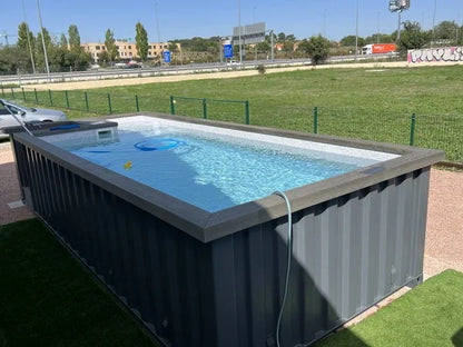 Lanzarote-Containerpool 6 m mit integriertem Spa