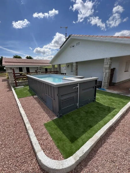 Lanzarote-Containerpool 6 m mit integriertem Spa
