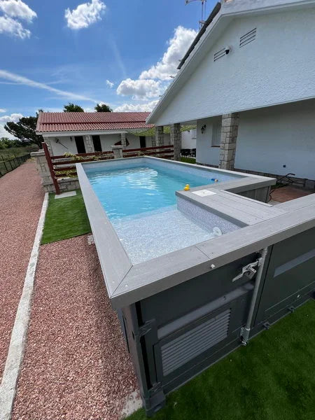 Lanzarote-Containerpool 6 m mit integriertem Spa