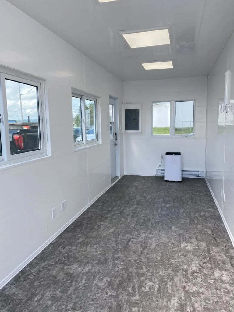 Bürocontainer 6 × 2,40 m – 14,4 m² | Isoliert & bezugsfertig