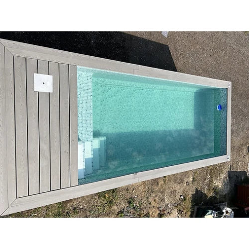 20-Fuß Swim-Jet-Containerpool mit Gegenstromanlage