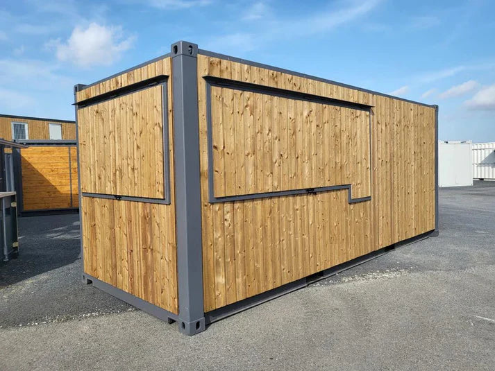 20-Fuß Snack-BOX Container – Ideal als Imbisscontainer oder Verkaufskiosk