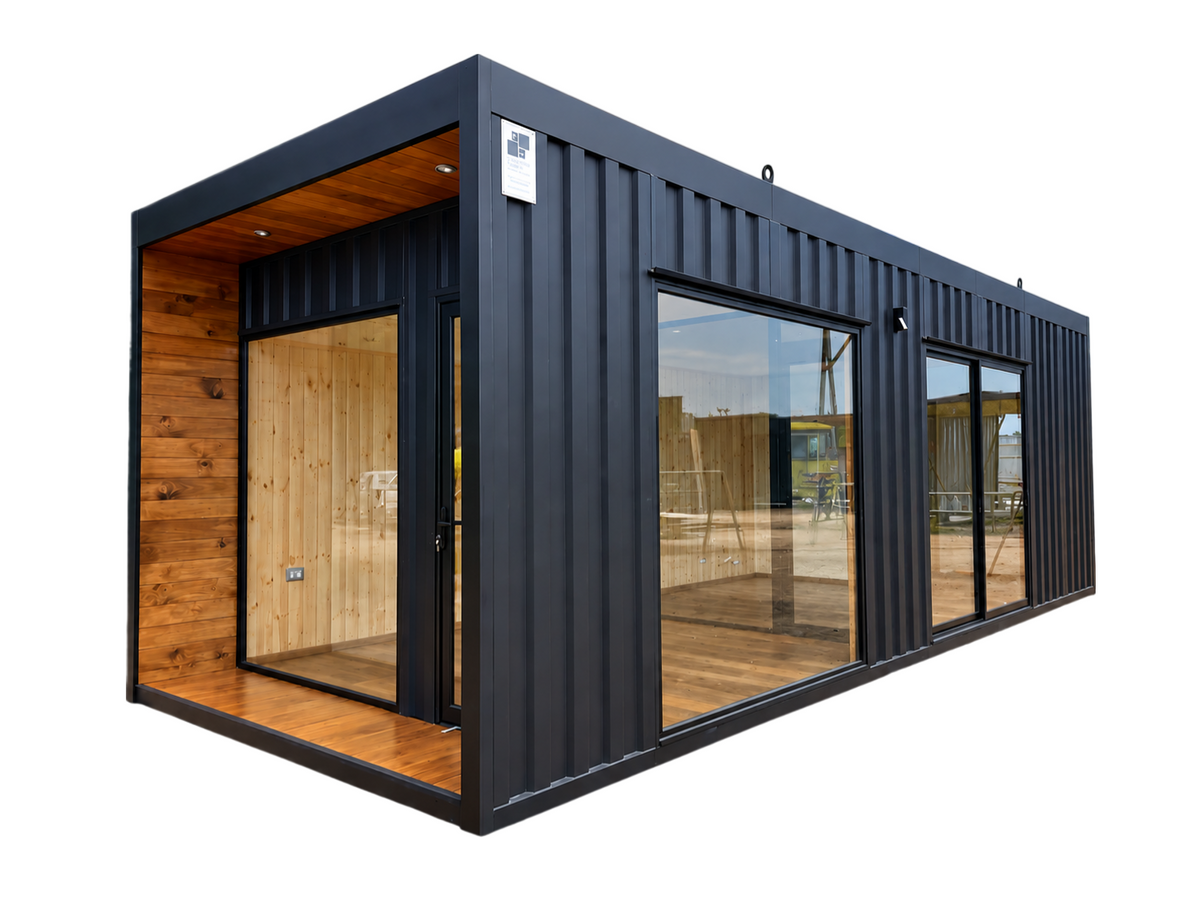 Modulares Bürocontainer 8 × 3 Meter – 24 m²