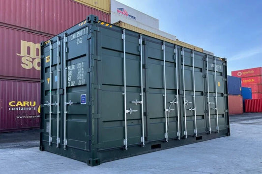 20-Fuß-High-Cube-Seecontainer mit Seitentüren – Open-Side-Container