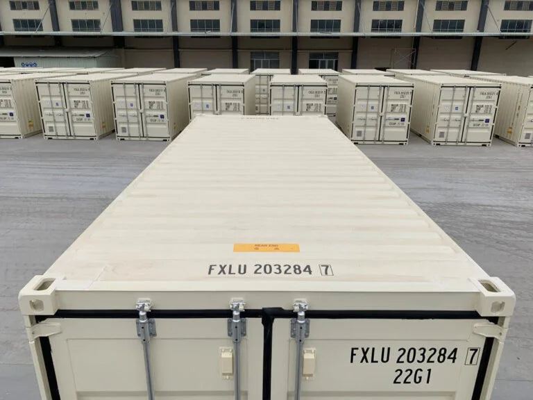 20-Fuß-Seecontainer mit drei Türen – Lagercontainer mit Mehrfachzugang